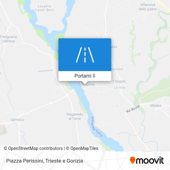 Mappa Piazza Perissini