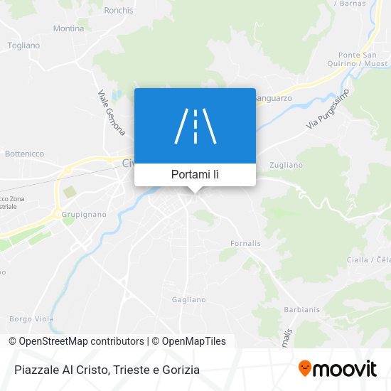 Mappa Piazzale Al Cristo