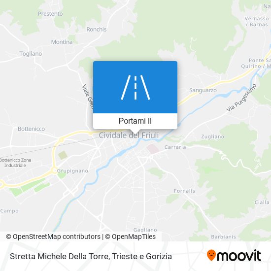 Mappa Stretta Michele Della Torre