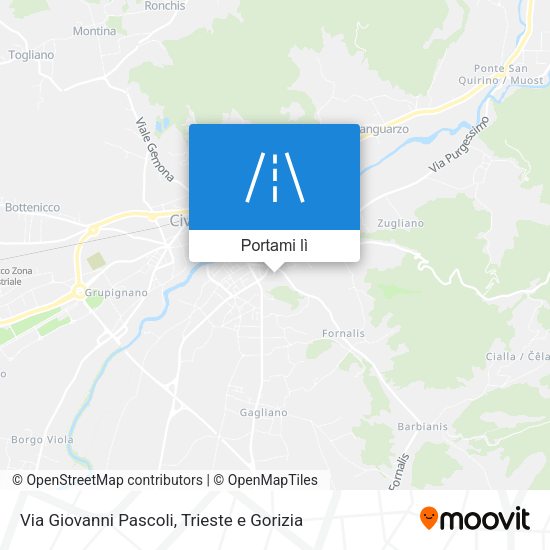 Mappa Via Giovanni Pascoli