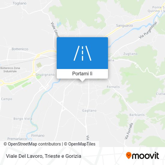 Mappa Viale Del Lavoro