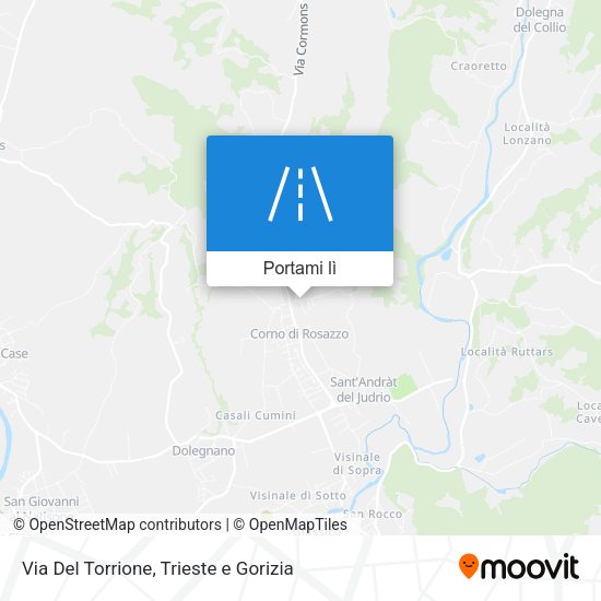 Mappa Via Del Torrione