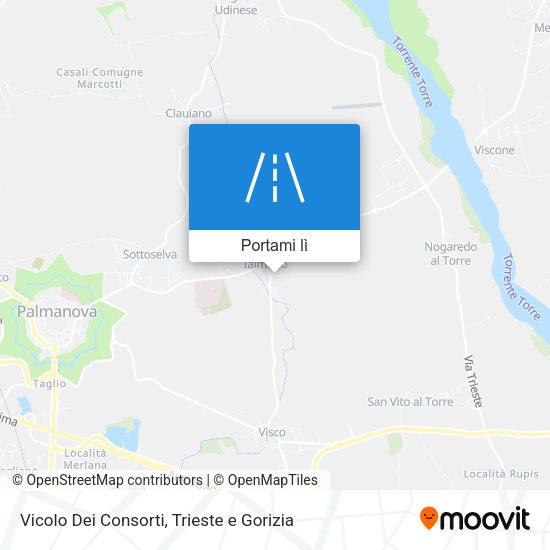 Mappa Vicolo Dei Consorti