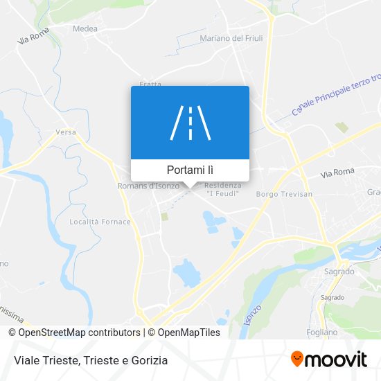 Mappa Viale Trieste