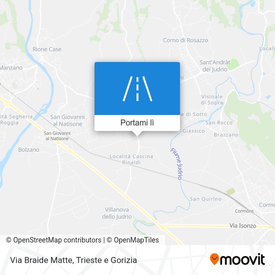 Mappa Via Braide Matte