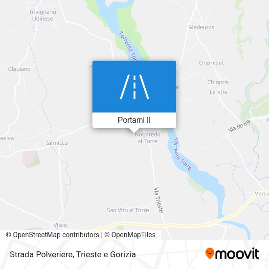Mappa Strada Polveriere