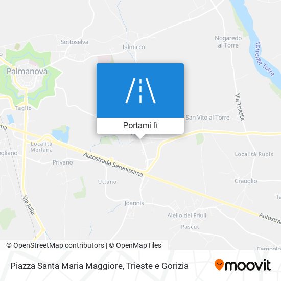 Mappa Piazza Santa Maria Maggiore