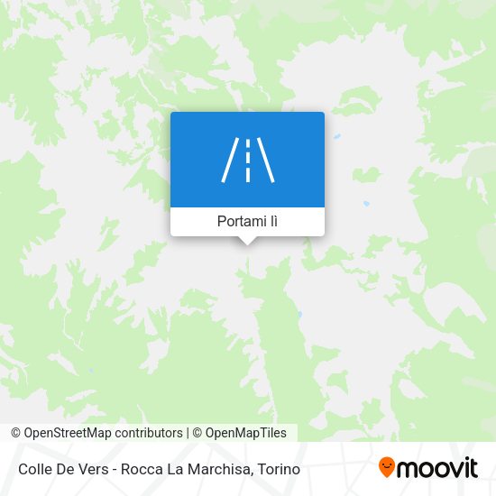 Mappa Colle De Vers - Rocca La Marchisa