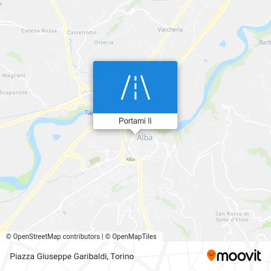 Mappa Piazza Giuseppe Garibaldi