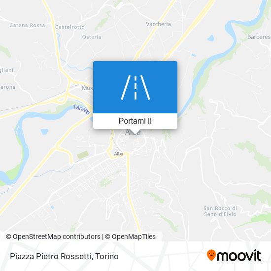 Mappa Piazza Pietro Rossetti