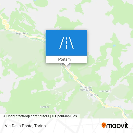 Mappa Via Della Posta