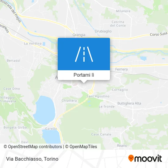 Mappa Via Bacchiasso