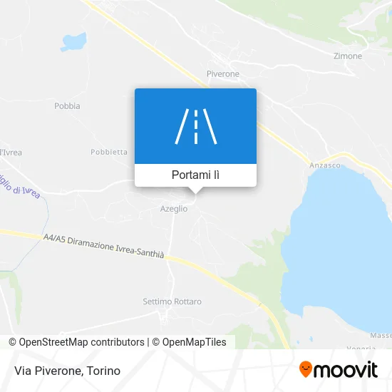 Mappa Via Piverone