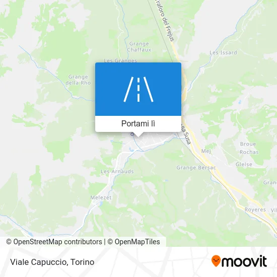 Mappa Viale Capuccio