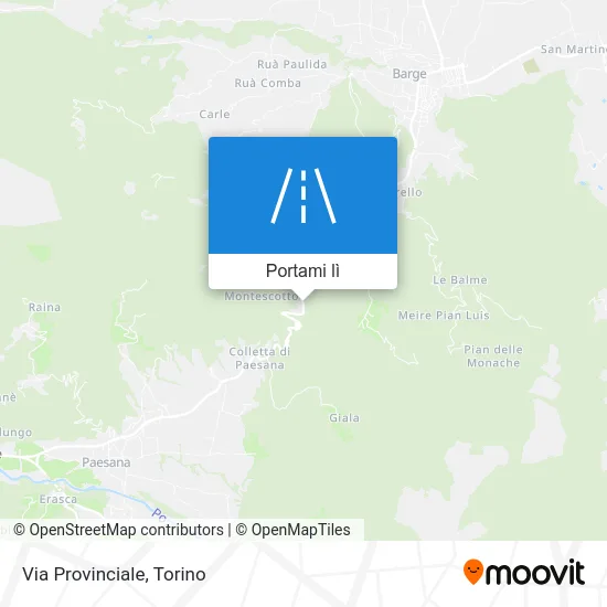 Mappa Via Provinciale