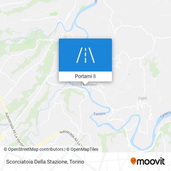 Mappa Scorciatoia Della Stazione