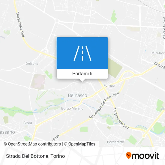 Mappa Strada Del Bottone