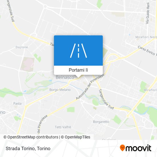 Mappa Strada Torino