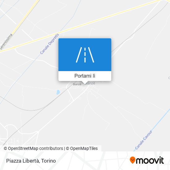 Mappa Piazza Libertà