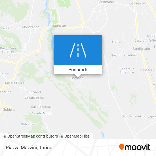 Mappa Piazza Mazzini