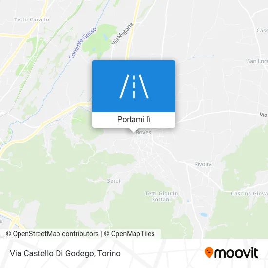 Mappa Via Castello Di Godego