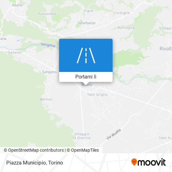 Mappa Piazza Municipio