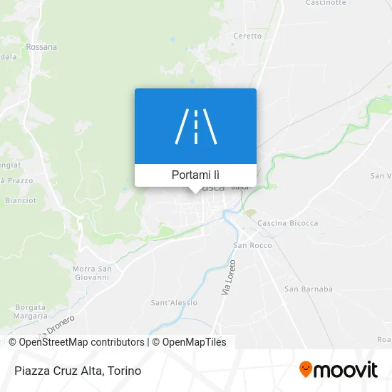 Mappa Piazza Cruz Alta