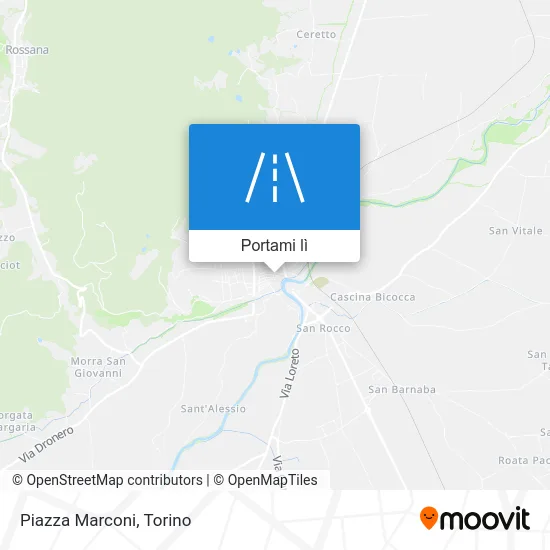 Mappa Piazza Marconi