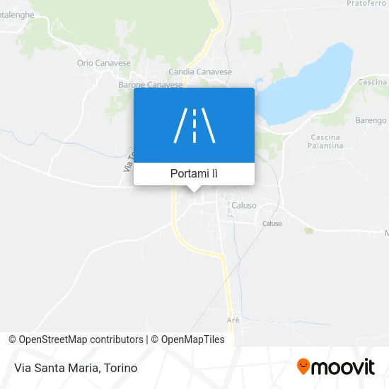 Mappa Via Santa Maria