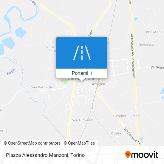Mappa Piazza Alessandro Manzoni