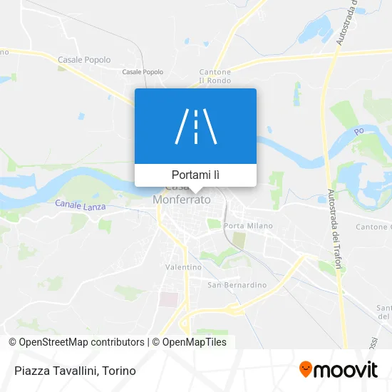 Mappa Piazza Tavallini