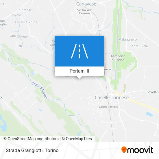 Mappa Strada Grangiotti