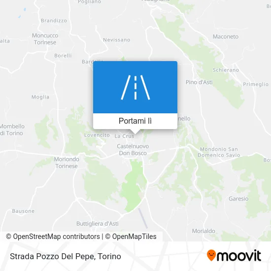 Mappa Strada Pozzo Del Pepe