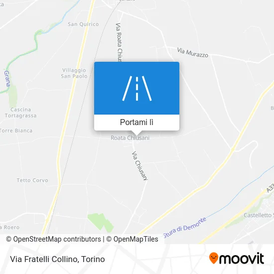 Mappa Via Fratelli Collino