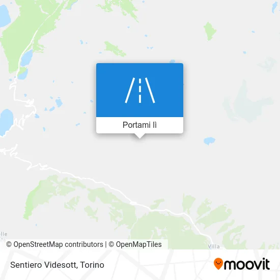 Mappa Sentiero Videsott