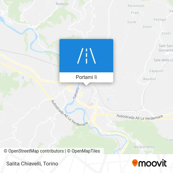 Mappa Salita Chiavelli