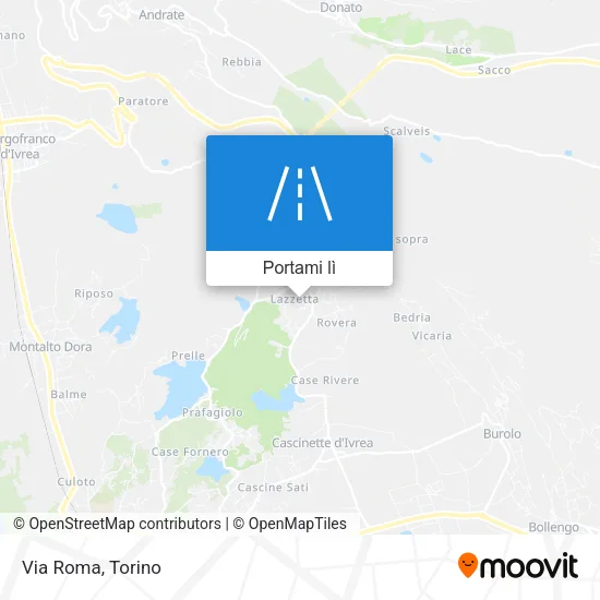 Mappa Via Roma
