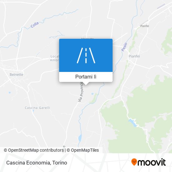 Mappa Cascina Economia