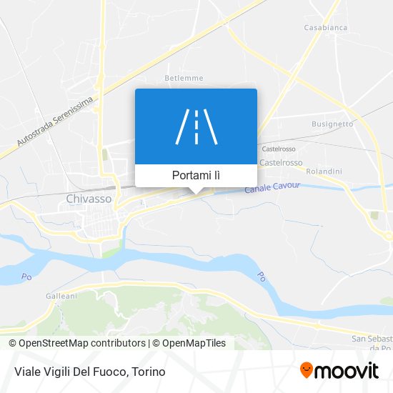 Mappa Viale Vigili Del Fuoco