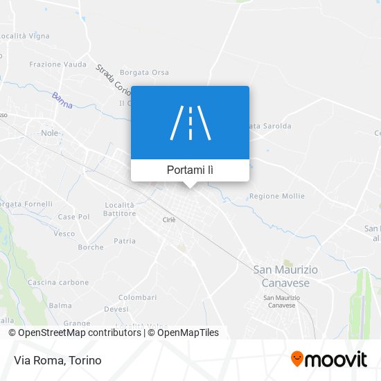 Mappa Via Roma