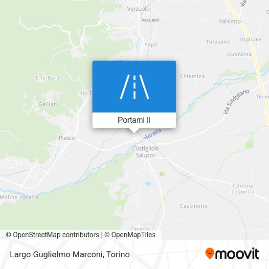 Mappa Largo Guglielmo Marconi