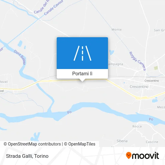 Mappa Strada Galli