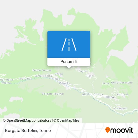 Mappa Borgata Bertolini