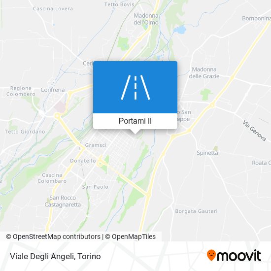 Mappa Viale Degli Angeli