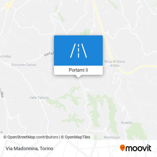 Mappa Via Madonnina