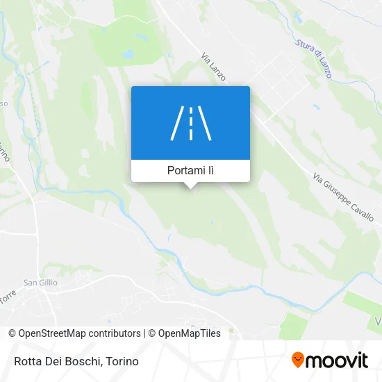 Mappa Rotta Dei Boschi