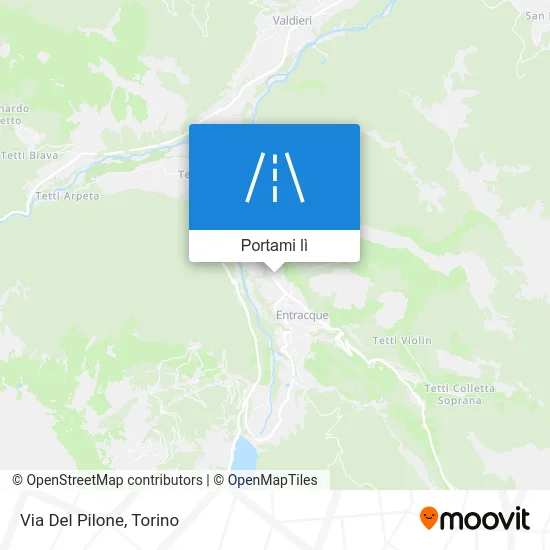 Mappa Via Del Pilone