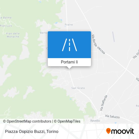 Mappa Piazza Ospizio Buzzi