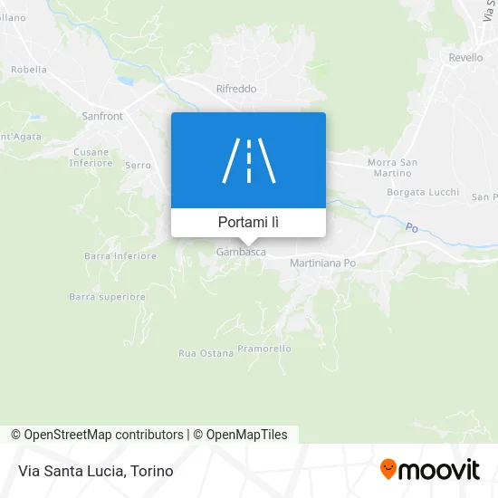 Mappa Via Santa Lucia
