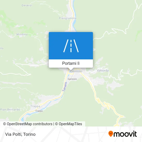 Mappa Via Polti